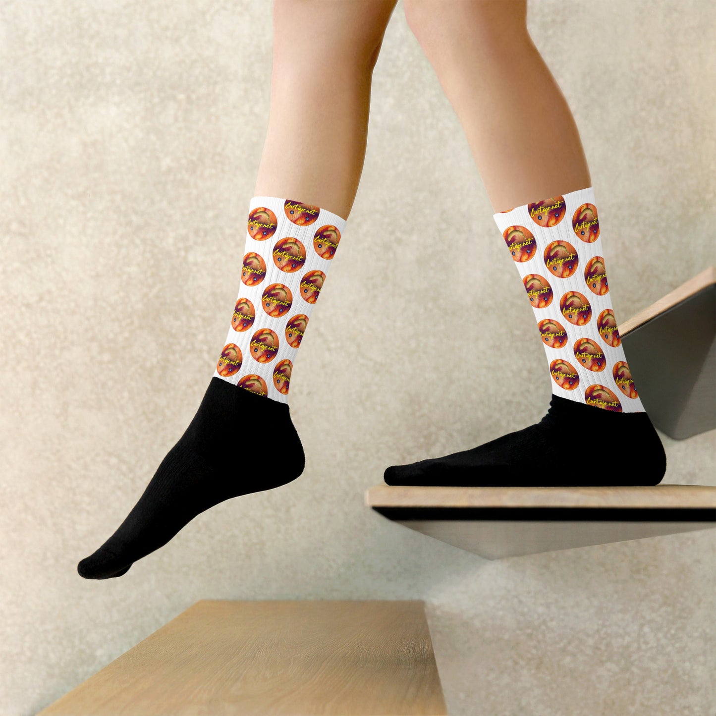 Curtis Jr. Smile Socks