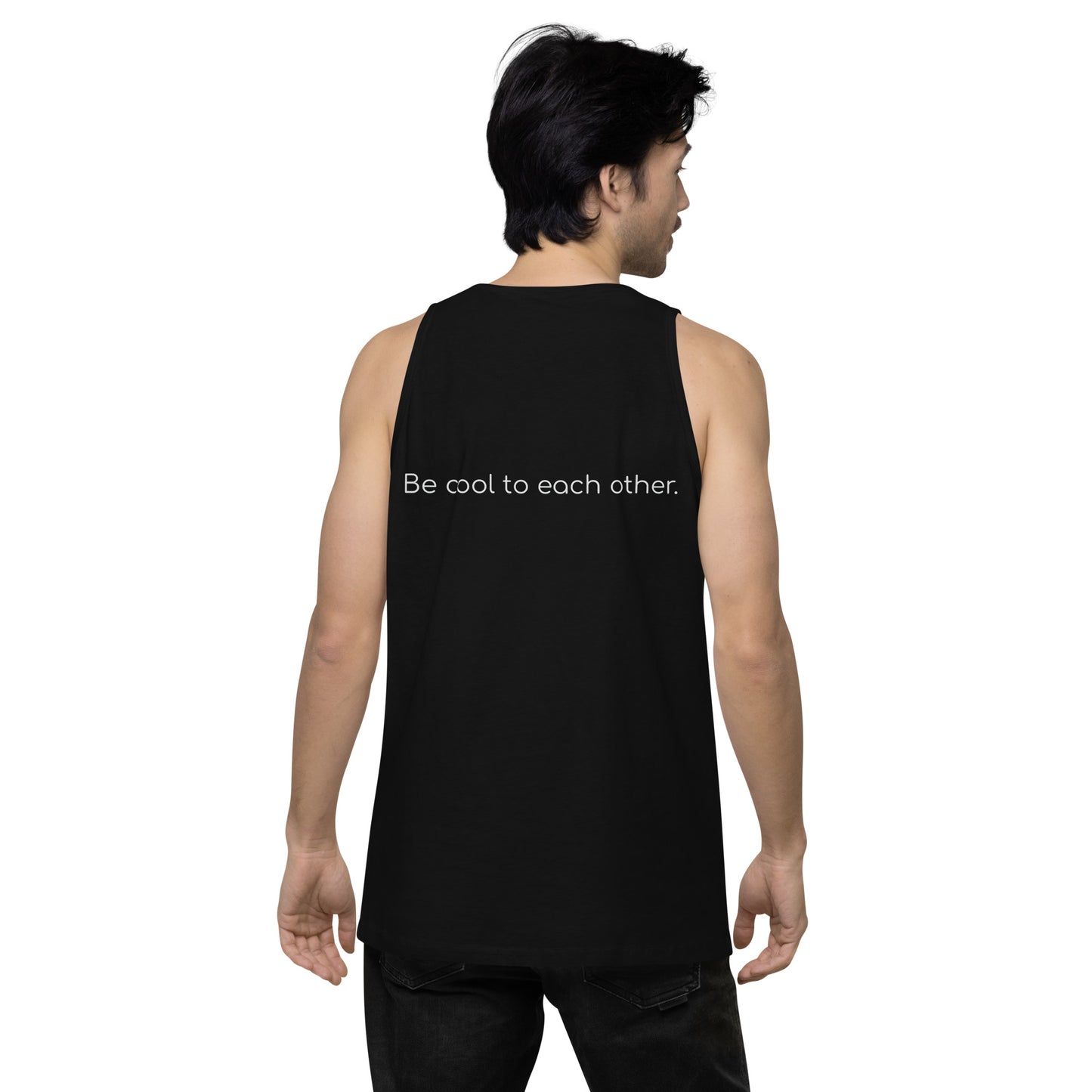 Curtis Jr. Be Cool Men’s premium tank top