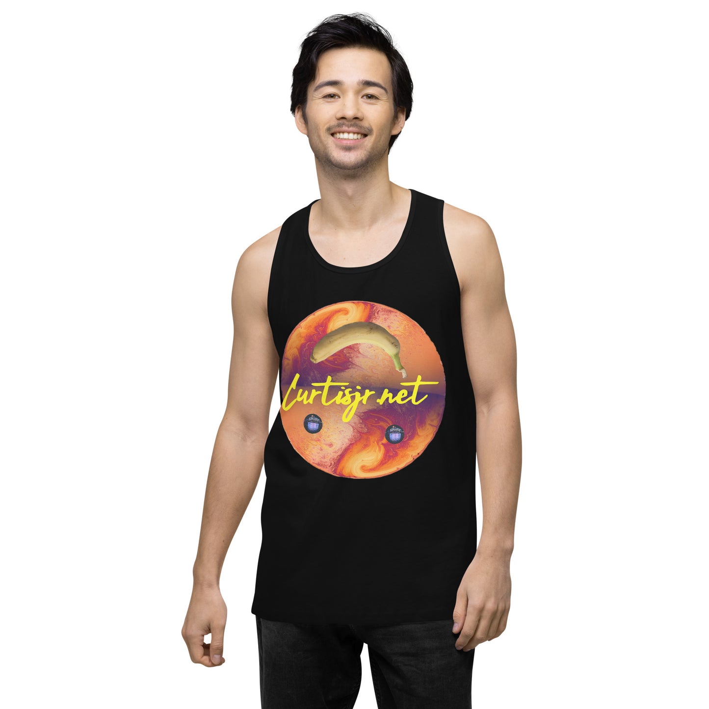 Curtis Jr. Be Cool Men’s premium tank top