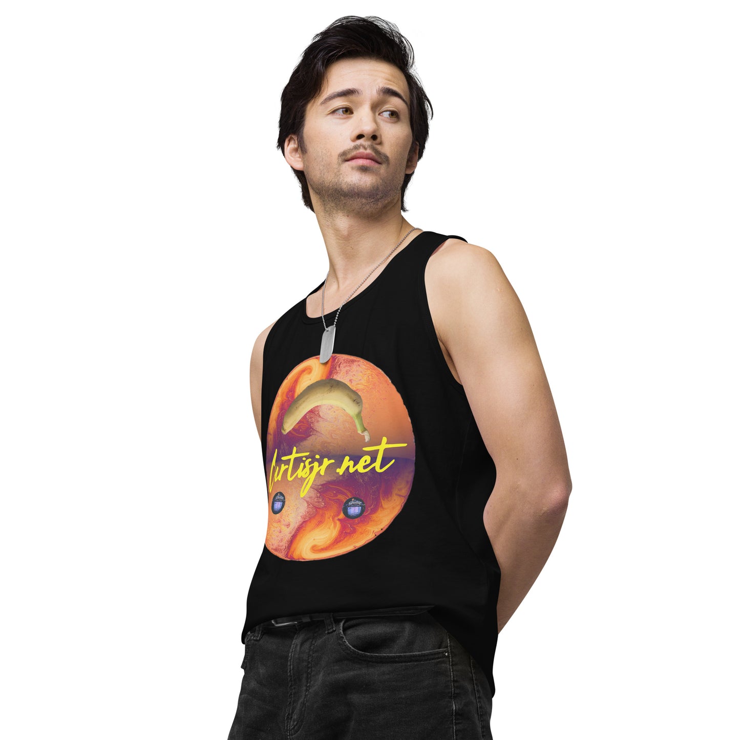 Curtis Jr. Be Cool Men’s premium tank top