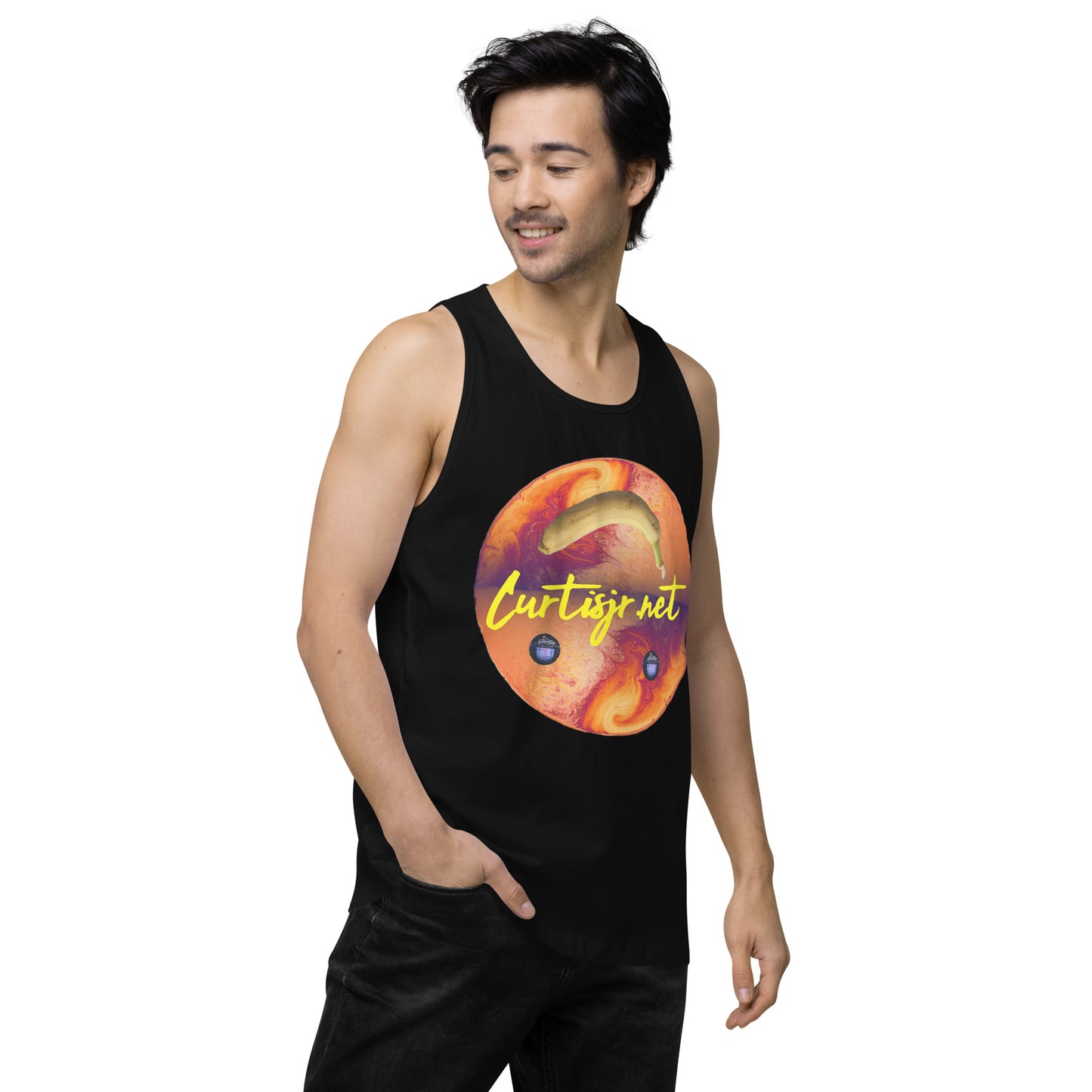 Curtis Jr. Be Cool Men’s premium tank top