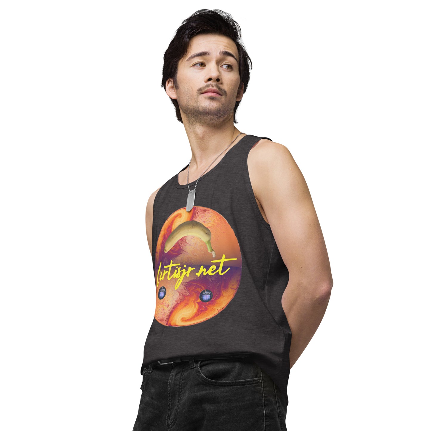 Curtis Jr. Be Cool Men’s premium tank top