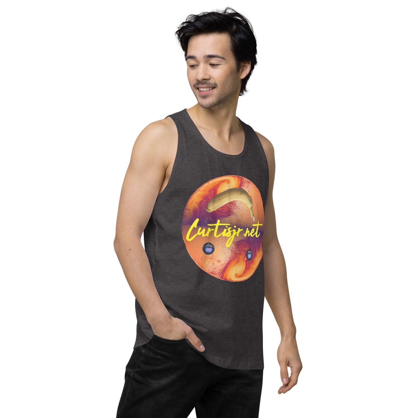 Curtis Jr. Be Cool Men’s premium tank top