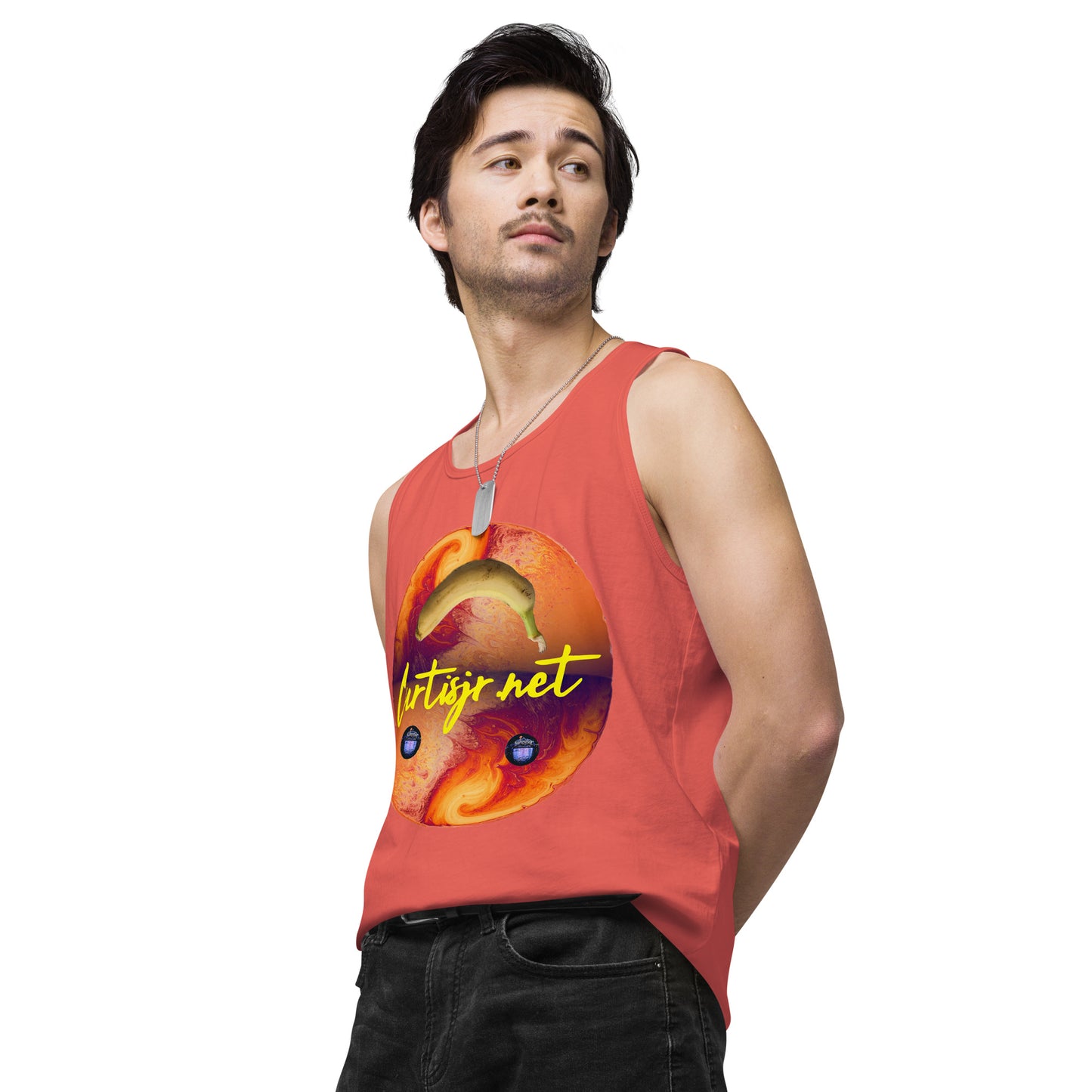 Curtis Jr. Be Cool Men’s premium tank top