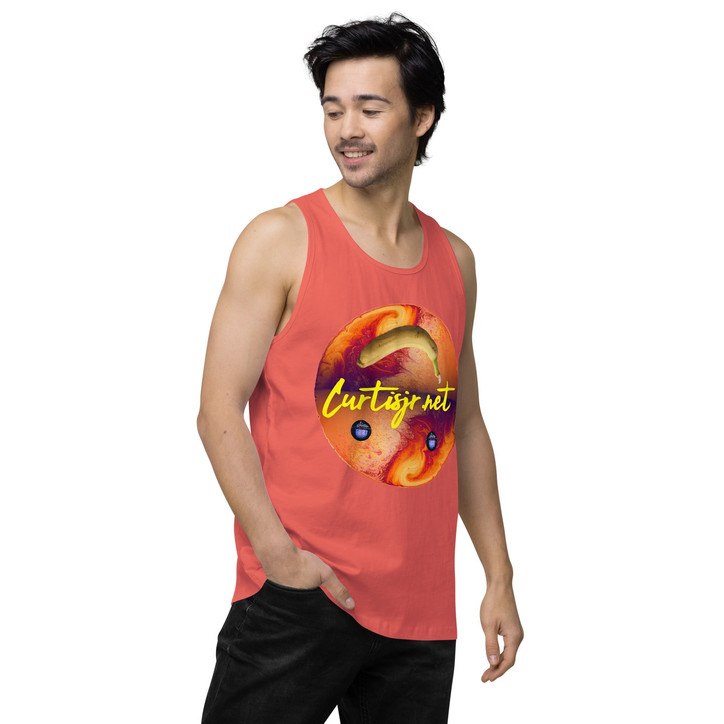 Curtis Jr. Be Cool Men’s premium tank top