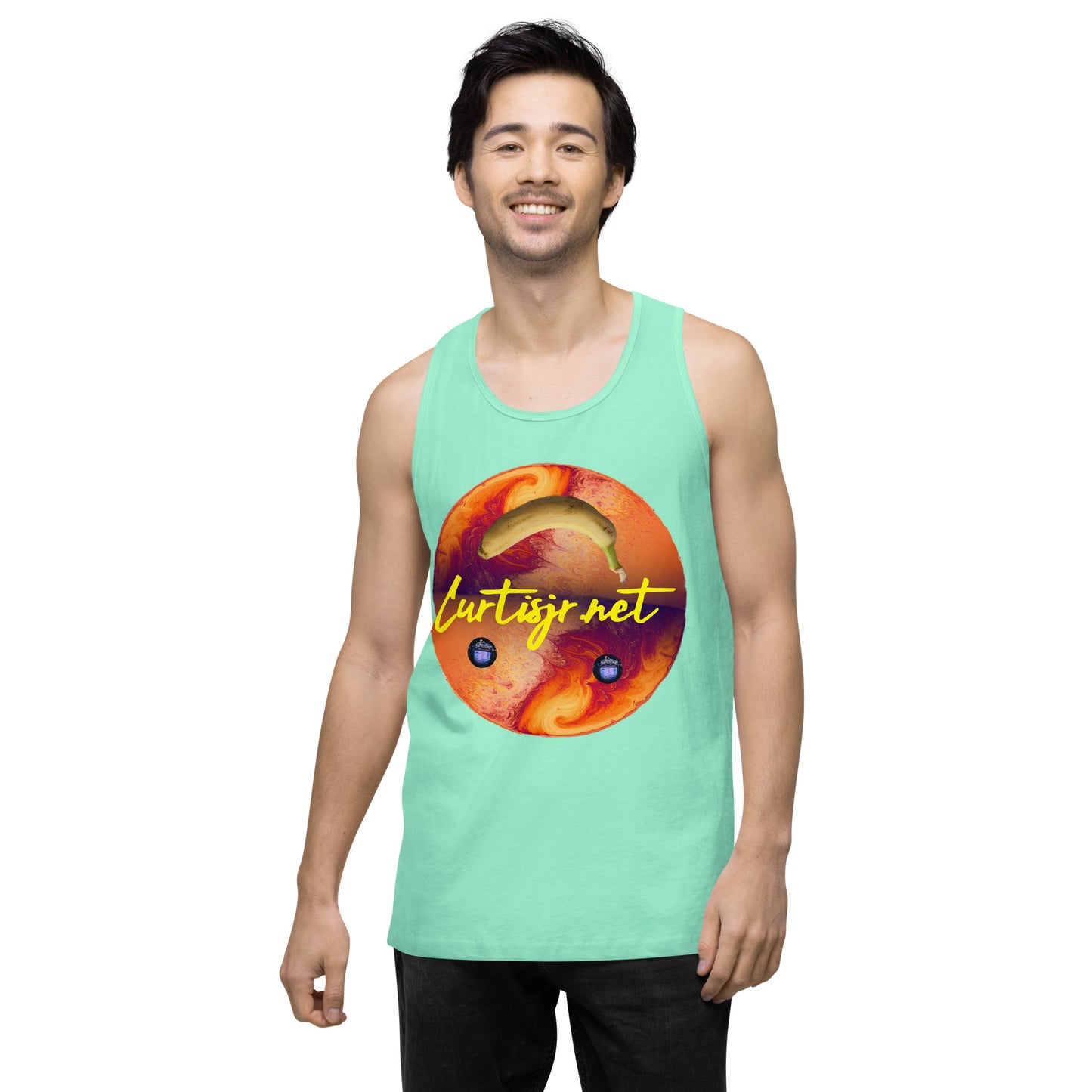 Curtis Jr. Be Cool Men’s premium tank top