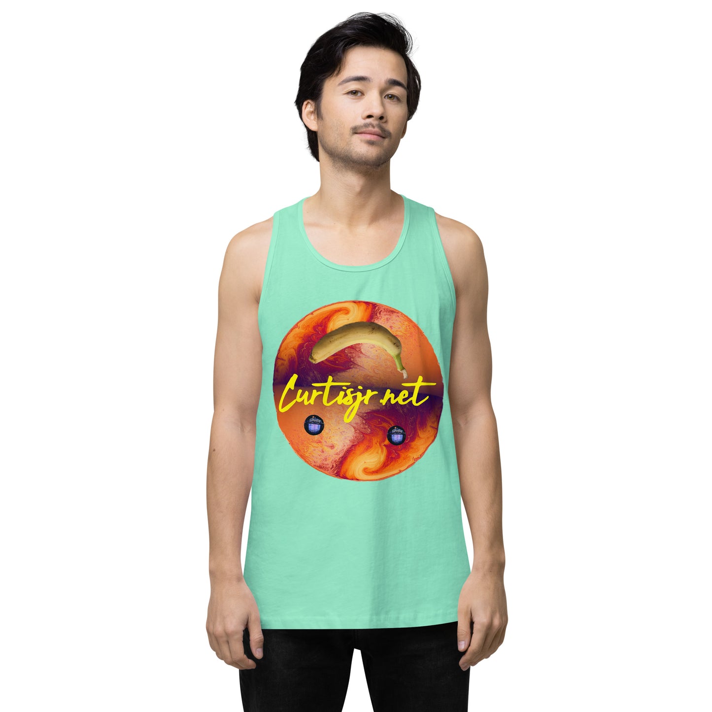 Curtis Jr. Be Cool Men’s premium tank top