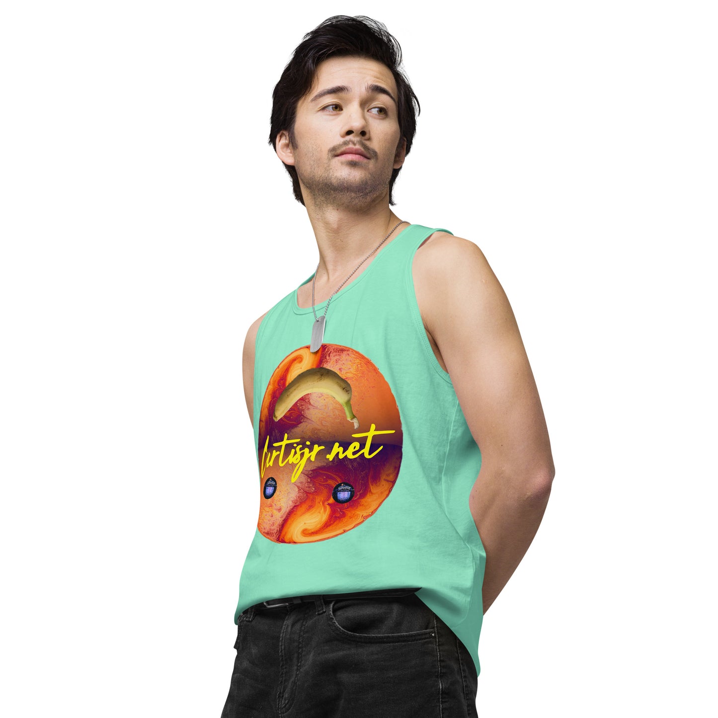 Curtis Jr. Be Cool Men’s premium tank top