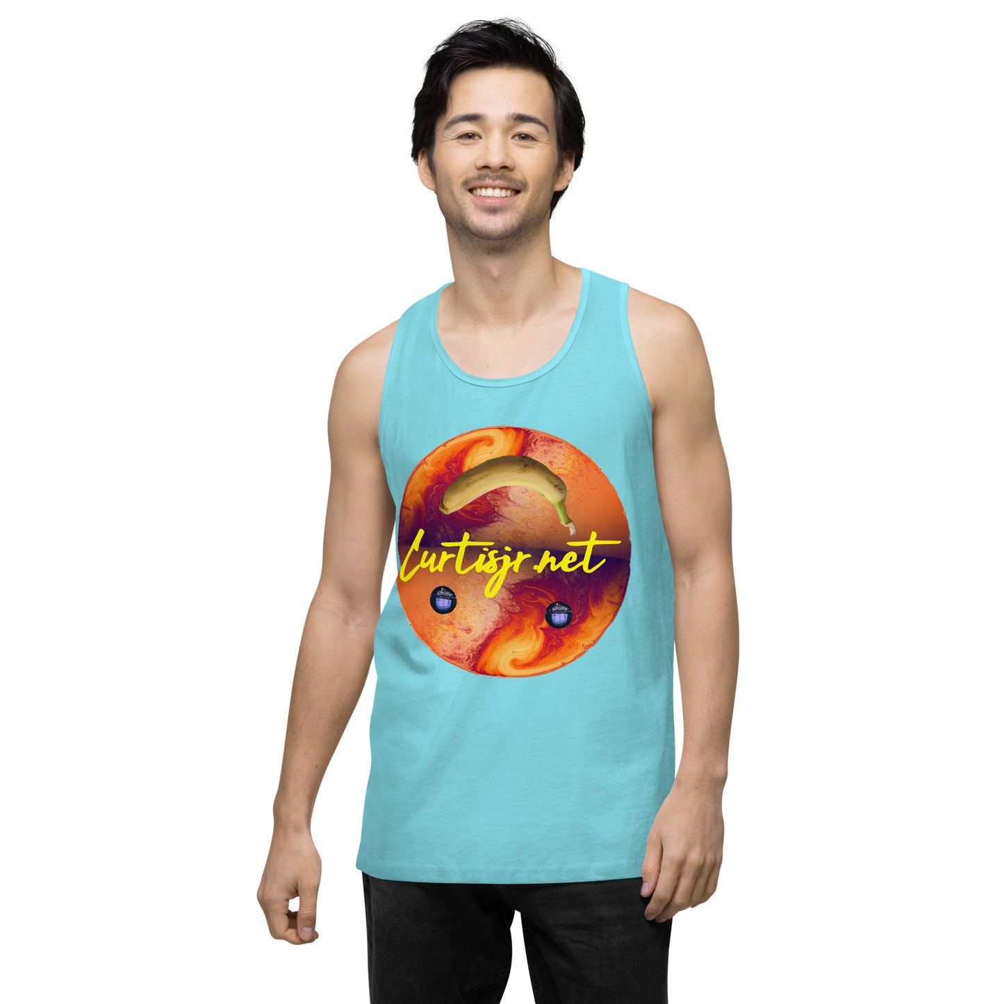 Curtis Jr. Be Cool Men’s premium tank top