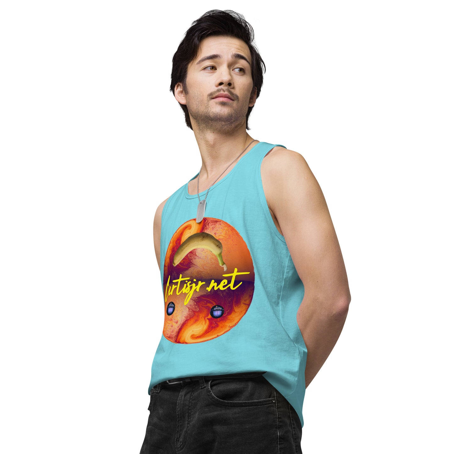 Curtis Jr. Be Cool Men’s premium tank top