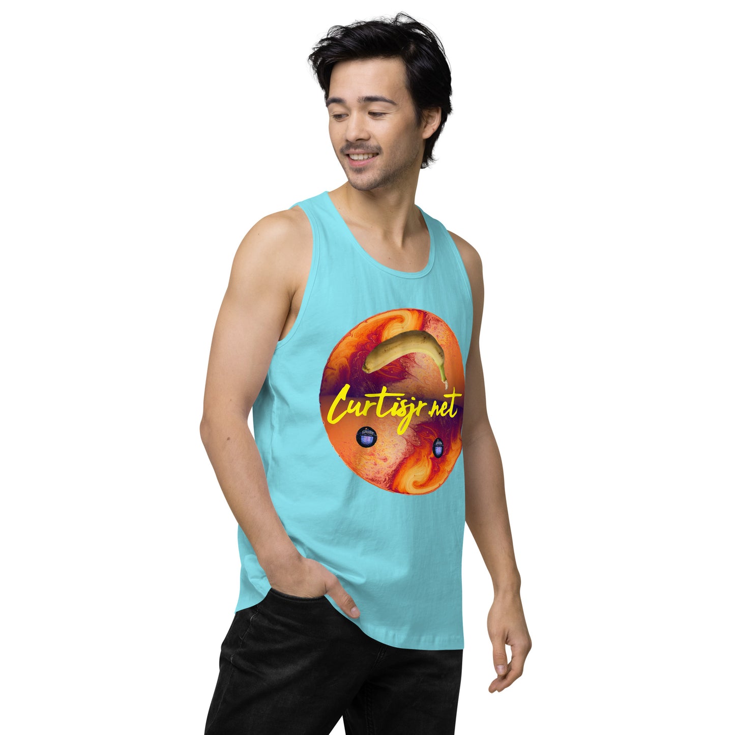 Curtis Jr. Be Cool Men’s premium tank top