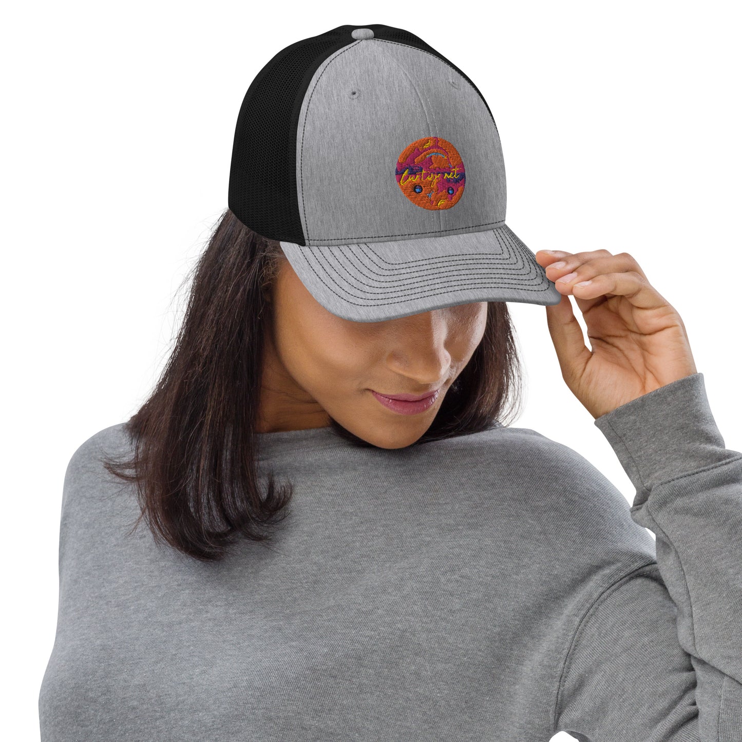Curtis Jr. Smile Trucker Cap