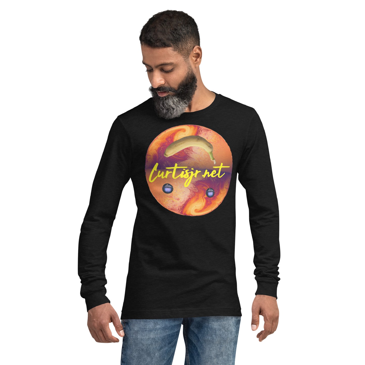 Curtis Jr. Be Cool Unisex Long Sleeve Tee