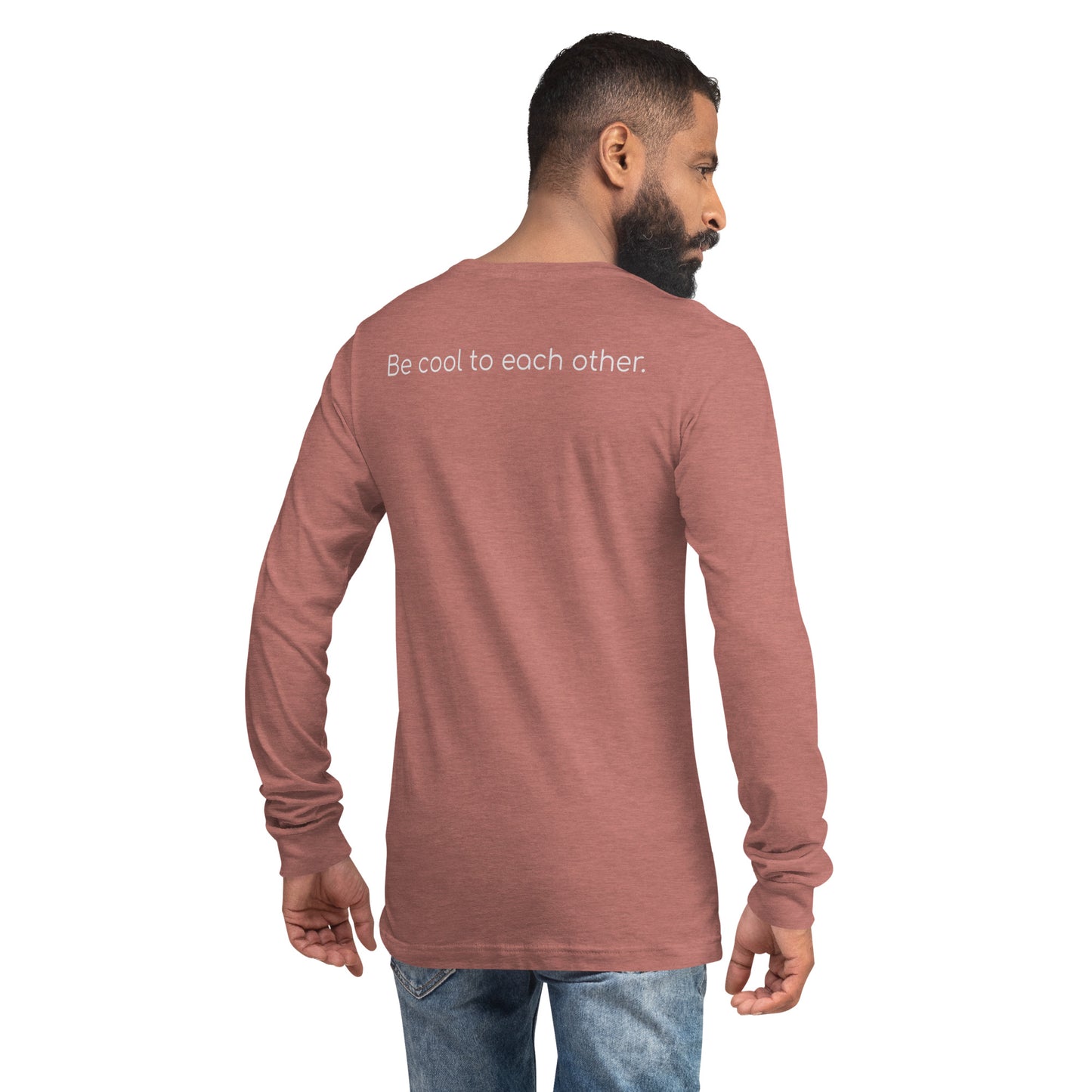 Curtis Jr. Be Cool Unisex Long Sleeve Tee