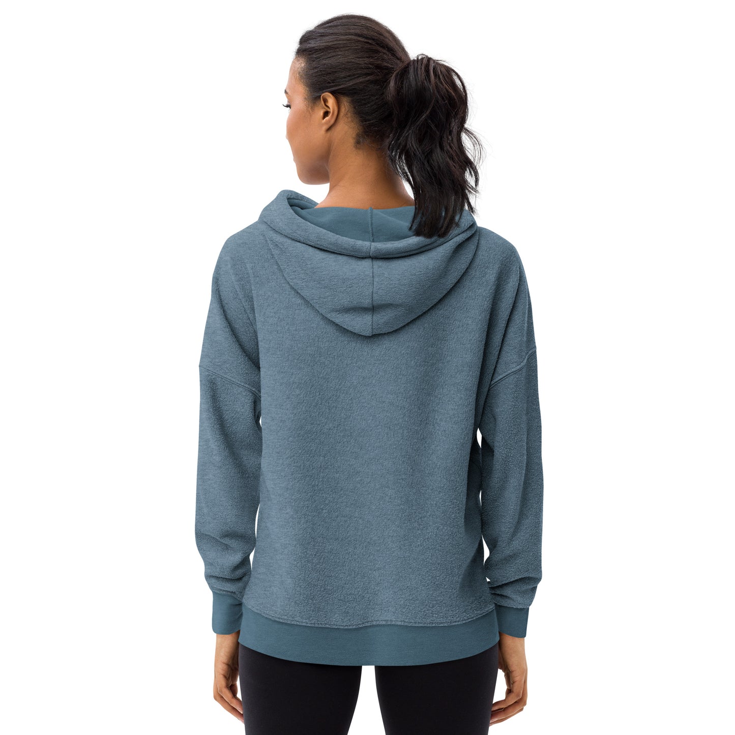 Curtis Jr. Unisex sueded fleece hoodie