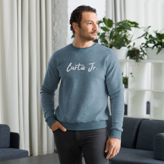 Curtis Jr. Unisex sueded fleece sweatshirt